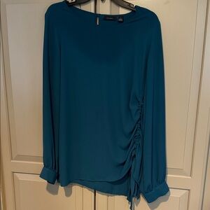 Halogen Teal Blouse